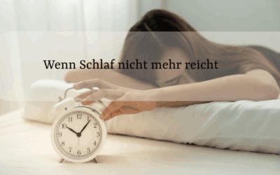 Du schläfst – und bist trotzdem müde